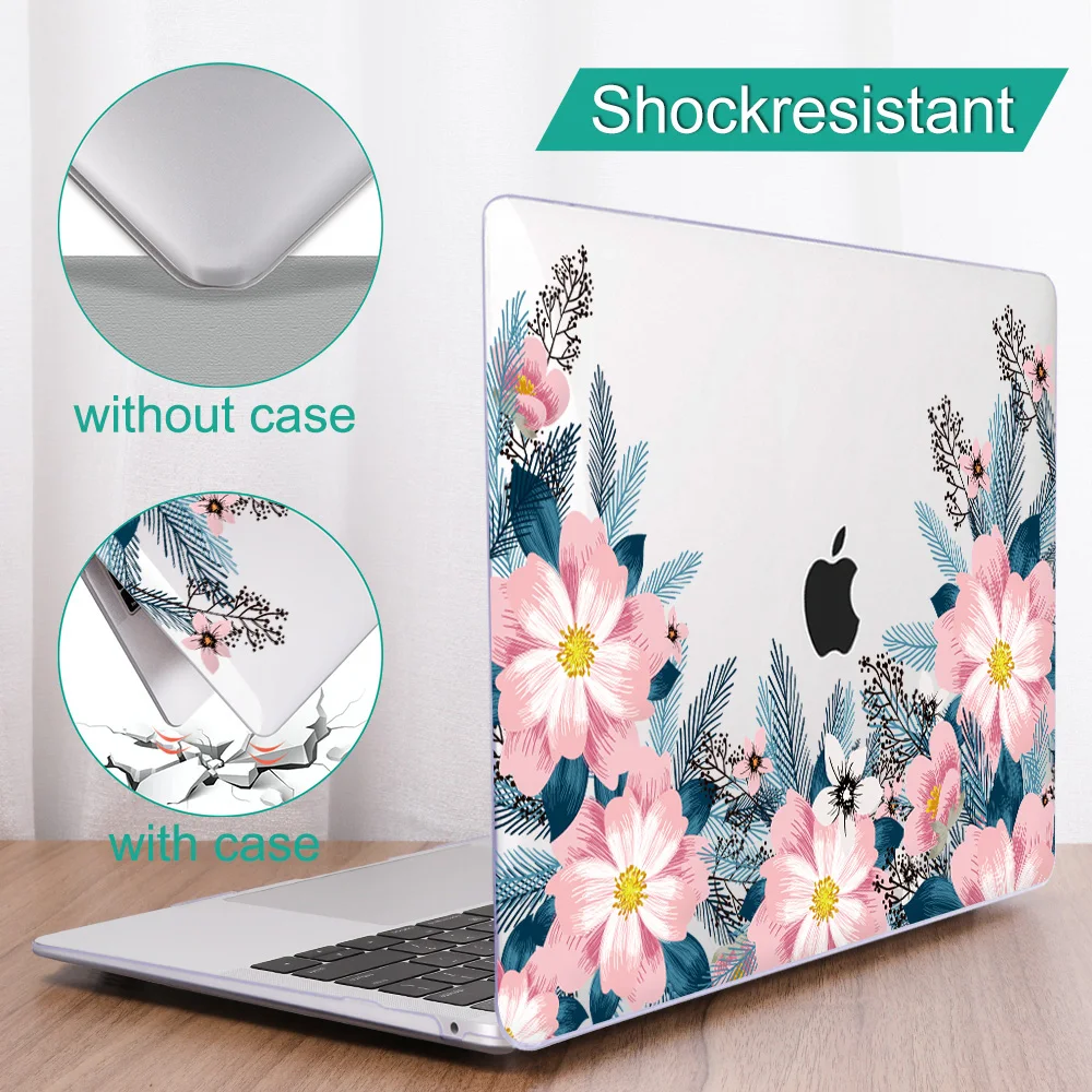 Redlai шаблон пластиковый жесткий корпус чехол для MacBook Pro 16 дюймов A2141 с сенсорной панелью Pro 13 Air 11 13 дюймов