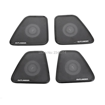 

For Mitsubishi Outlander 2016-2018 2019 Accessories Car Door Stereo Speaker Audio Sound Loudspeaker Molding Cover Interior Trim