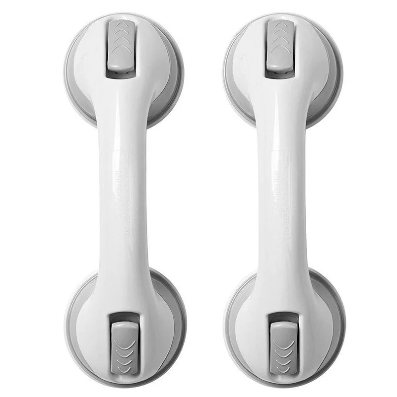 Barrier Free Handrail Safety Non-slip Bath Shower toilet Grab rail Bars for Elderly disable helper Glass Door Suction Cup Handle |