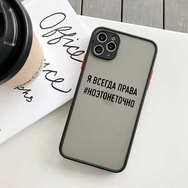 Beliebte Wort-Handyhülle für iPhone 15 14 Plus 17 16 15 13 11 12 14 Pro Max X XS XR, russisches Zitat, Slogan, stoßfeste Rückseite – Detail 6