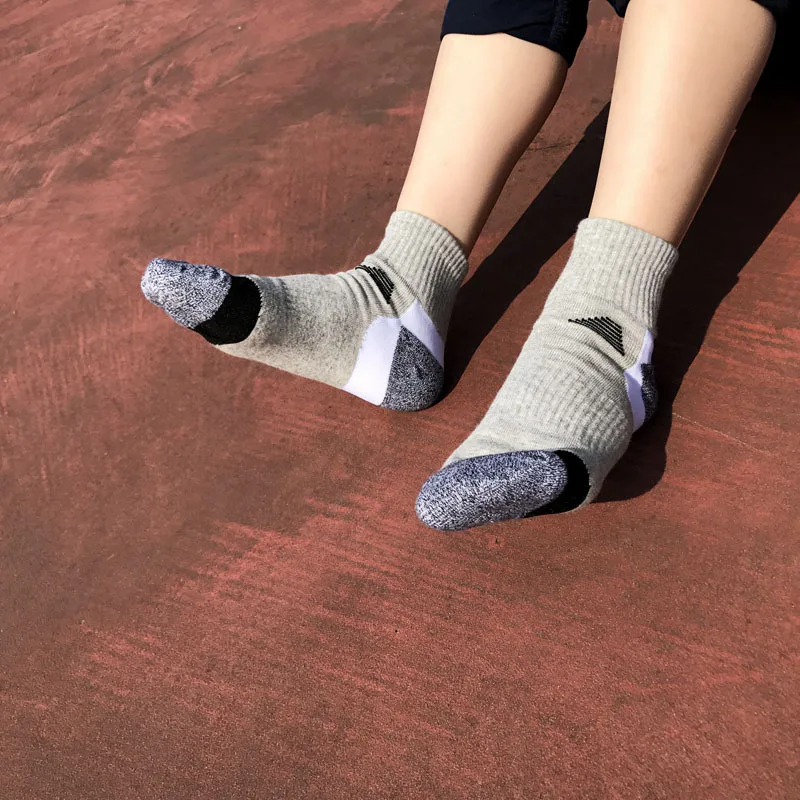 5 Paare/los Hohe Qualität männer Sport Socken Gekämmte Baumwolle Neue Casual Atmungsaktive Socken Mann Streifen Lange Socke EU39-45 – Detail 11