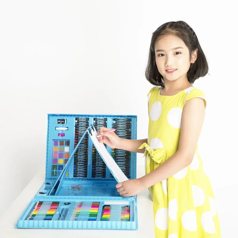 Watercolor Pens Set Brush Set Kindergarten Young STUDENT'S Beginners Color Pen 72-Color Drawing Pen Crayon Wholesale