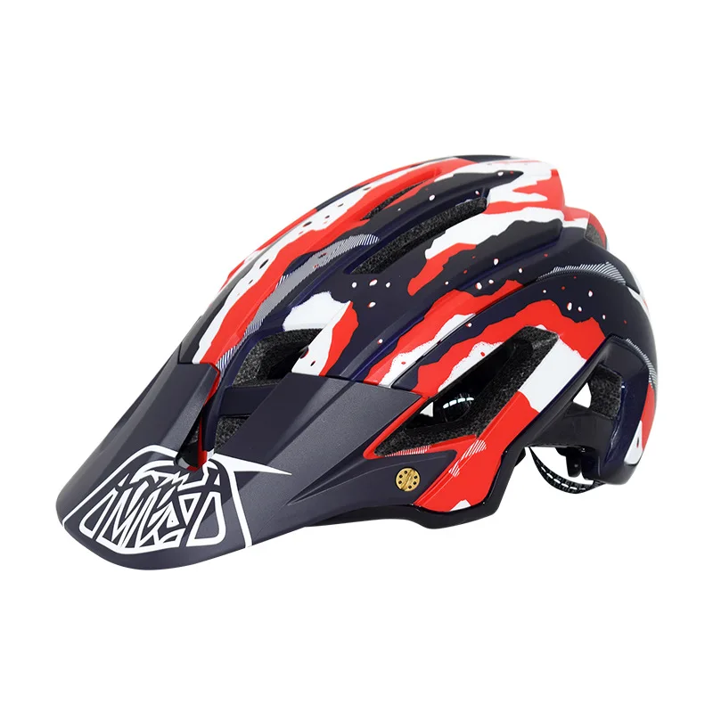 MTB BMX DH Bike Helmet Intergrally-molded Cycling Mountain Road Bicycle Casco Ciclismo Safety Cap 56-62 cm | Спорт и развлечения