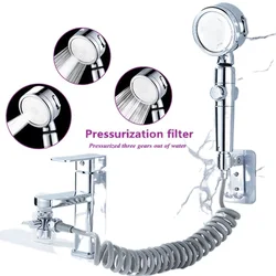 2022NEW Bathroom Water Faucet External Shower Head Toilet Hold Filter Flexible Small Nozzle Suit Wash Hair House Sink Connector