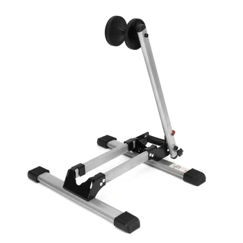 

L-Type Bike Display Parking Racks Single Stand Folding Bicycle Holder Storage Bicycle Repair Stand Aluminum Alloy
