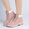 2022 Hot New Autumn Early Winter Shoes Women Flat Heel Boots Fashion Keep warm Women's Boots Brand Woman Ankle Botas Camouflage ► Photo 2/6