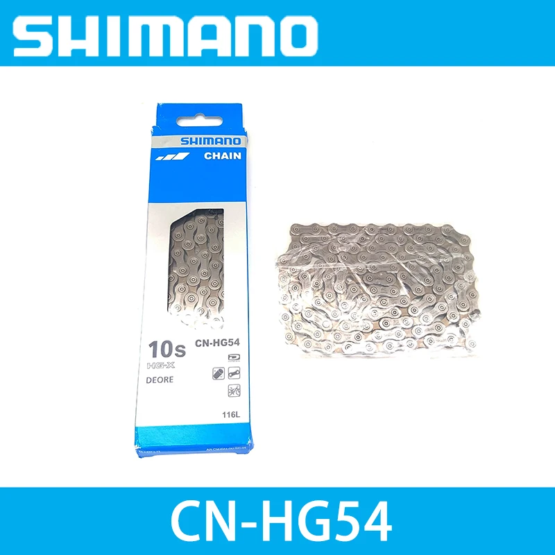 

SHIMANO DEORE TIAGRA HG54 Super Narrow MTB Chain 10-Speed Mountain Bike Bicycle Chain CN-HG54 MTB ROAD Chains M7000-10