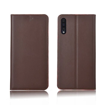 

Genuine Leather magnetic flip case card slot holder for Samsung Galaxy A50 case for Samsung Galaxy A40 phone case funda case
