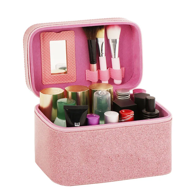 Oswego Make Up Case портативная Косметичка женская коробка для хранения для ухода за кожей Водонепроницаемая дорожная косметичка большой вместительности чехол Новинка