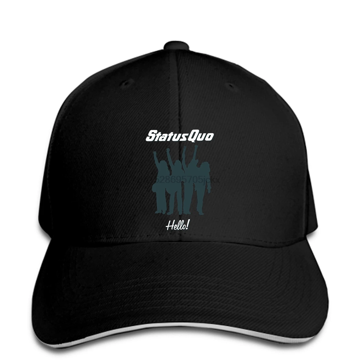 

Summer The New Fashion For Status Quo Hello Men Baseball cap With Designs Round snapback hat Peaked