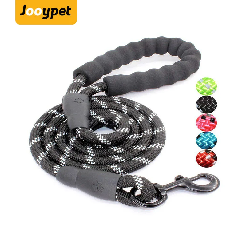 JOOYPET плетеный поводок для собак из нейлоновой веревки