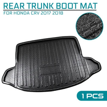 

Car Floor Mat Carpet For Honda CRV 2017 2018 Rear Trunk Anti-mud Cover