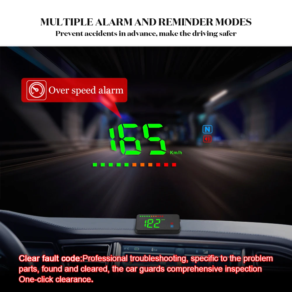 WiiYii A2 ڵ GPS HUD ÷ ӵ  Ʈ  ÷, ڵ  ׼,    