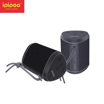 

ipipoo YP7 Mini portable outdoor Wireless speakers Bluetooth 5.0 TF card AUX talking Music Battery 1500mAh IPX6 waterproof