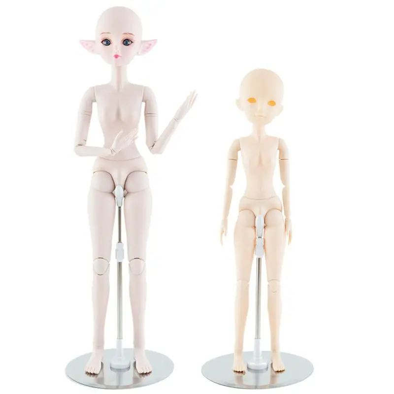 1 шт. серебро 1/3 1/4 Bjd куклы дисплей стенд держатель 60 см 50 см SD Bjd куклы доступ C63C