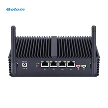 Qotom Core i3 Mini PC Pfsense роутер брандмауэр 4 LAN мини пк