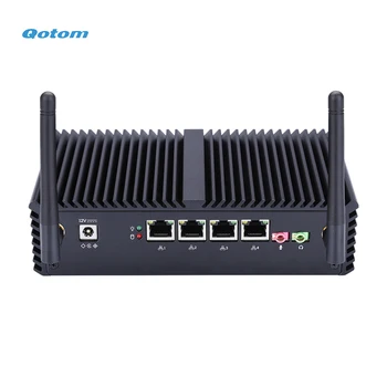 

QOTOM pfSense Mini PC i3 Processor AES-NI with 4 Gigabit NIC Fanless Mini PC Firewall Router