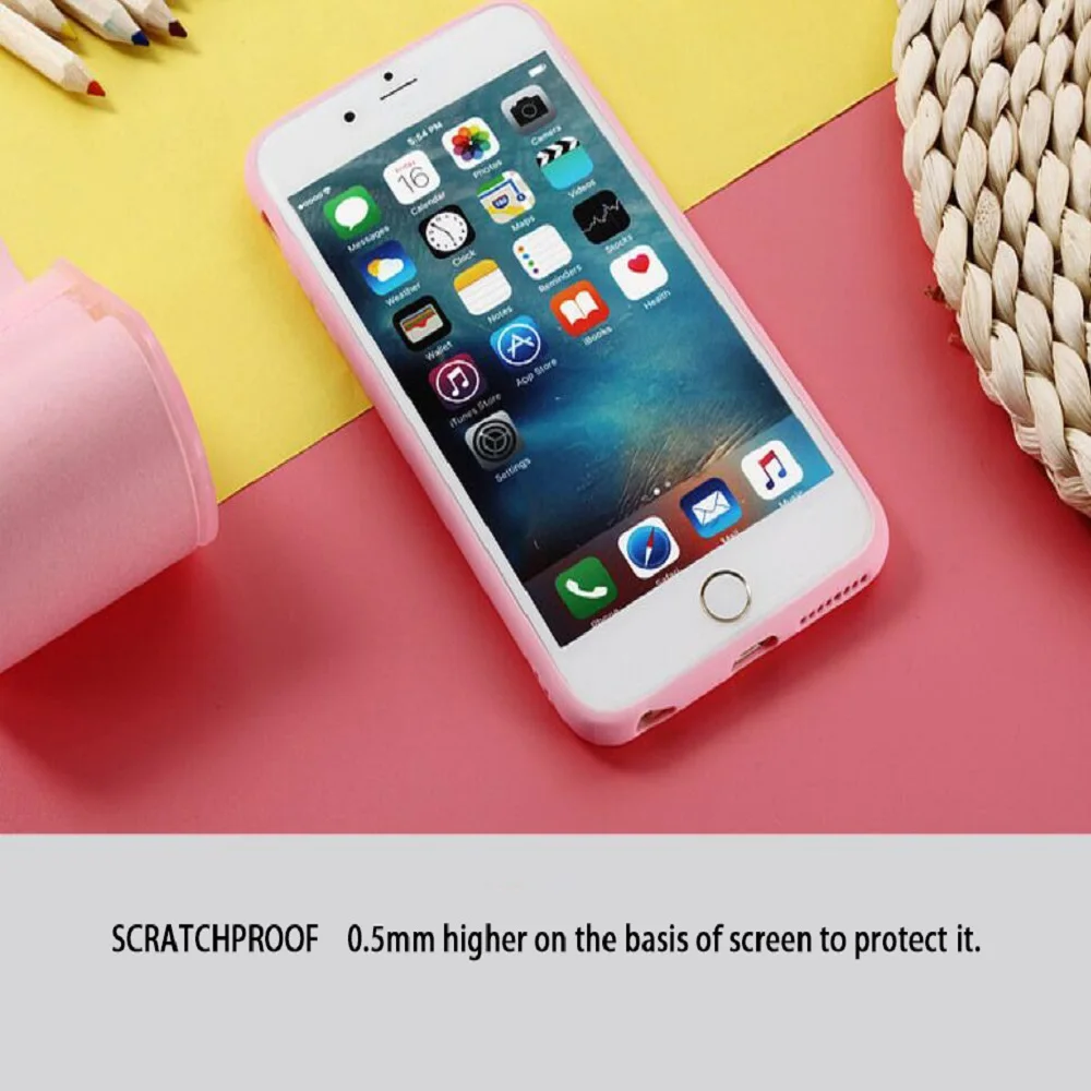Silicone Solid Color Case for iPhone 11 Pro MAX XR X XS Max Candy Phone Cases for iPhone 7 6 6S 8 Plus back Cover coque