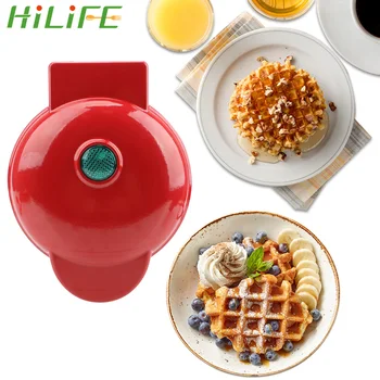 

HILIFE Mini Electric Waffles Maker Bubble Egg Cake Oven Breakfast Waffle Molds Mini Waffle Pot Pan Eggette Machine Egg Cake Oven