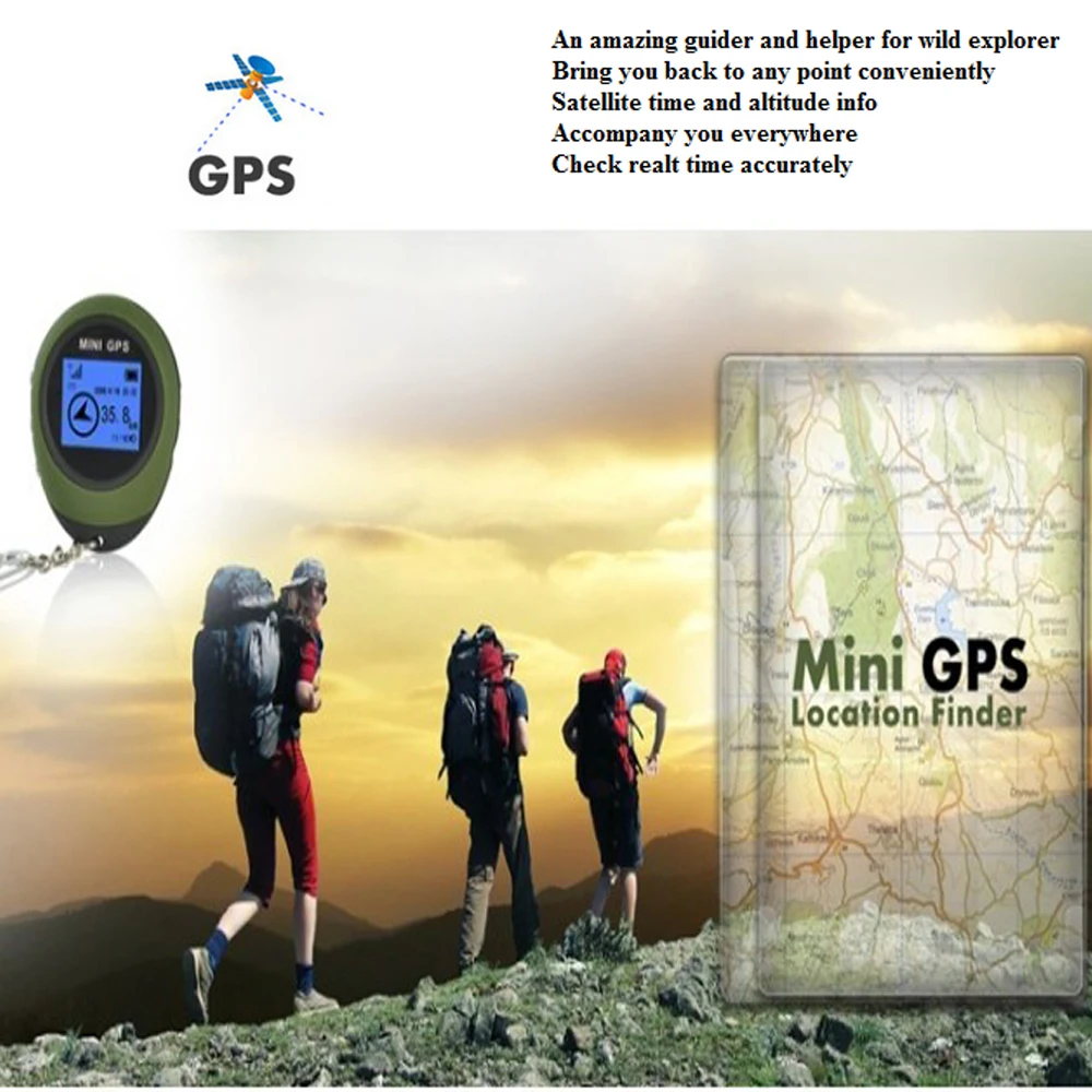 Podofo миниатюрное устройство отслеживания gps трекер путешествия портативный локатор ключей Pathfinding мотоцикл автомобиль Спорт ручной брелок