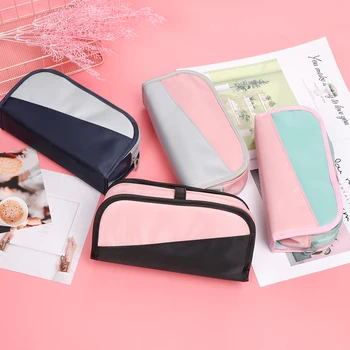 

1PC Multifunctional Waterproof Large Capacity Pencil Bag Oxford Cloth Stationery Storage Bag Detachable Pencil Case Wash Bag