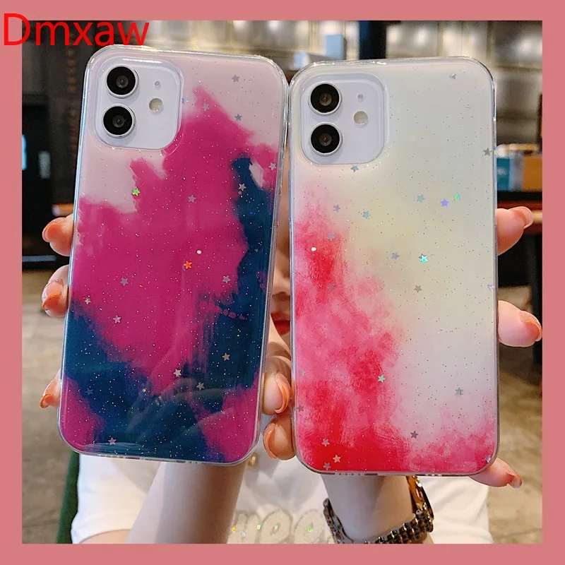 Чехол для OPPO A52 A72 A92 A91 A1K A31 A9 A5 2020 A12 A12e A7 A5S A3S F5 Reno 2Z 2f чехол акварель облако блеск Bling