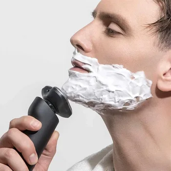 

Waterproof Quick Charge Electric Shaver For Xiaomi Mijia Beard Shave Machine for Men Dry Wet Beard Trimmer Blade Cordless Razor