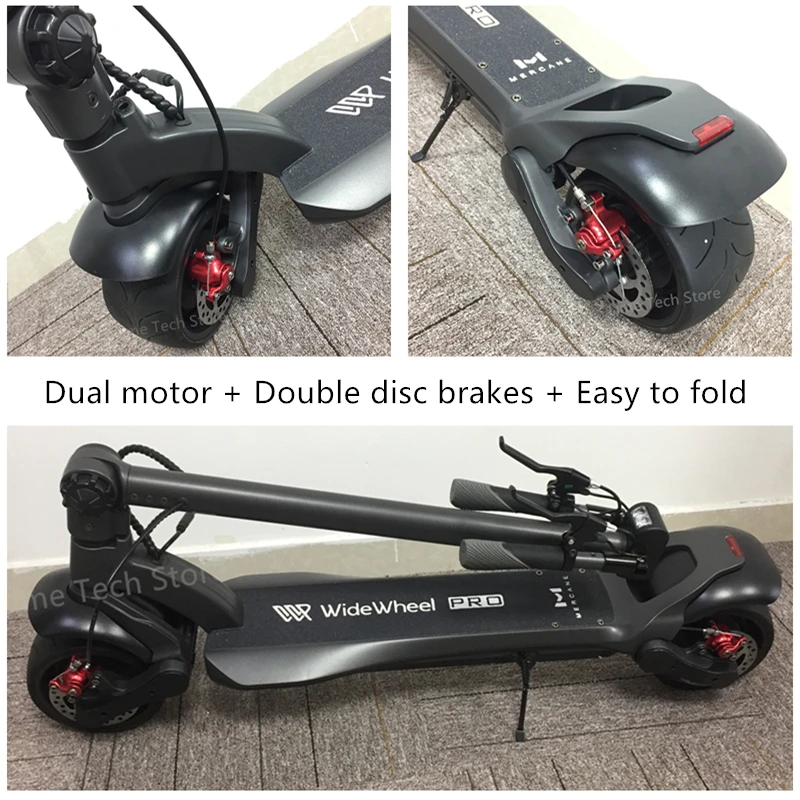 2020 оригинальный новейший Mercane WideWheel Pro Kickscooter 48 в 1000 Вт 40 км/ч умный электрический