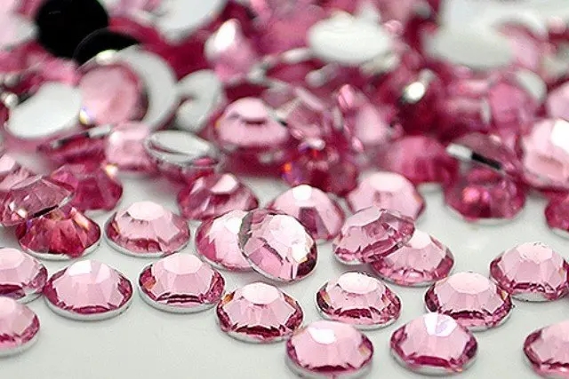 

Free Shipping~! Dark Pink Resin Flatback beads for Nail Art/Garment/Decoration (2mm 3mm 4mm 5mm 6mm)10000pcs/bag