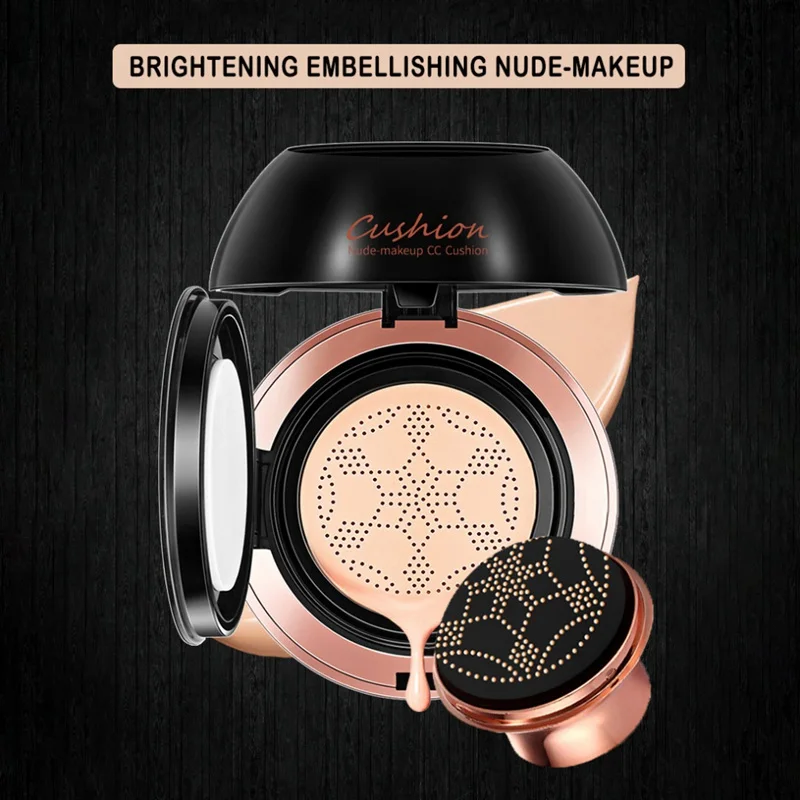 New Mushroom Head Make up Air Cushion Moisturizing Foundation Air-permeable Natural Brightening Makeup BB Cream