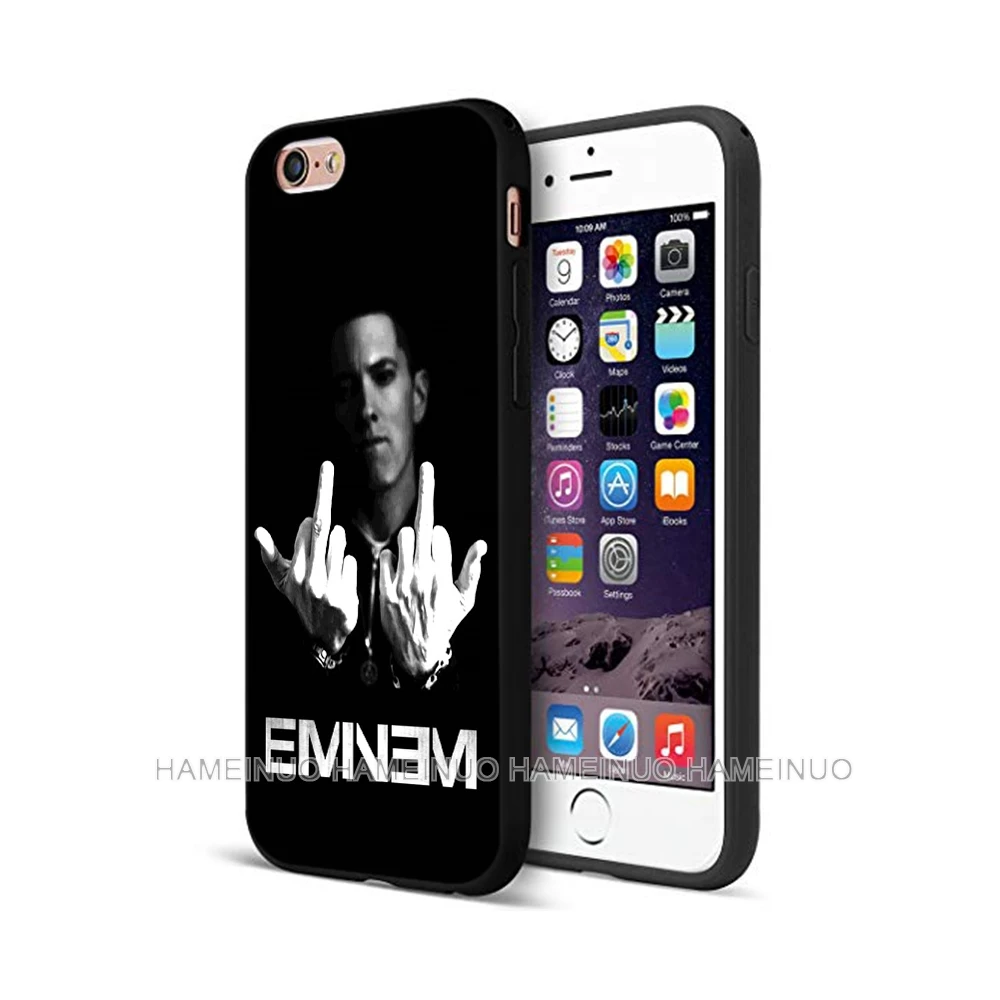 Черный ТПУ чехол для iphone 5 5S SE 6 6s 7 8 plus x 10 силиконовый XR XS 11 pro MAX исполнитель хип-хоп