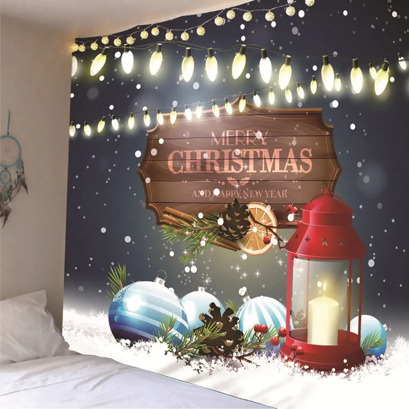 tapestry Wall Hanging christmas decoration for home wall tapestry wall hanging blanket rectangle Beach Towel bedspread Yoga Mat