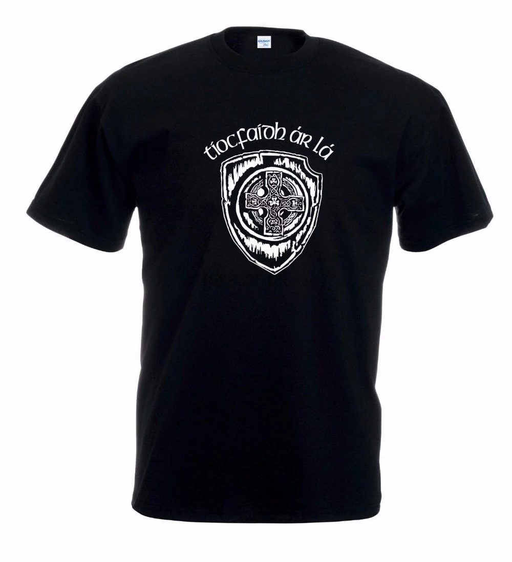 2019 Fashion Customized Tee shirts Day Will Cross The Celtica Irish Republican Army create Your Own Shirt |