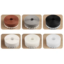 

5m Silicone Seal Strip Ultra-Strong Adhesive Sticker, Weather Stripping Anti-Collision Tape for Door Window Gap Sealing