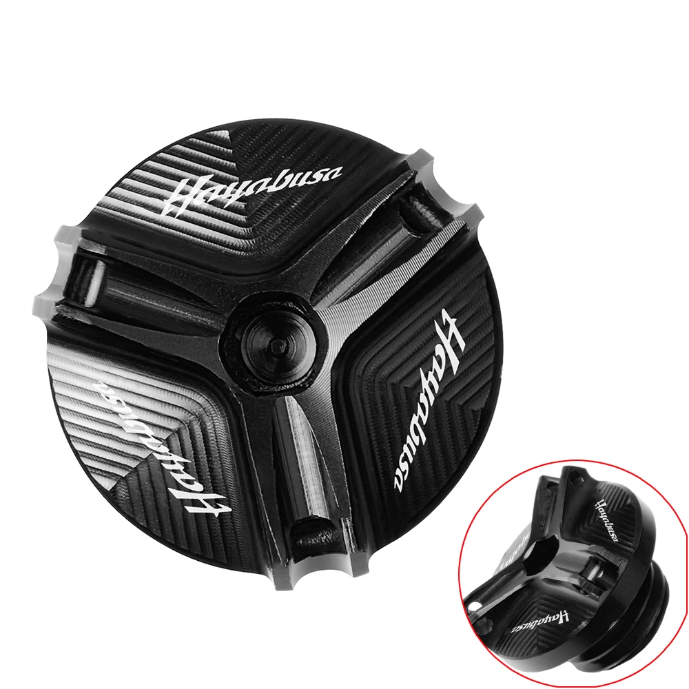 FOR SUZUKI HAYABUSA 1999-2020 2019 2018 2017 2016 Aluminum Motorcycle Accessories Engine Oil Cup Motor Engine Tank Cap Cover