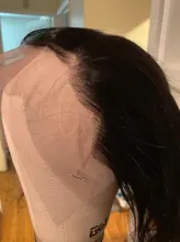 Extensiones de pelo humano con encaje Frontal transparente para mujer, mechones de pelo Remy ondulado brasileño con cierre de encaje Frontal transparente de 13x4, 4x4, 5x5, 2x6