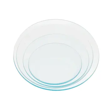 

4Pcs Lab Accessories Beaker Cover Thickened Watch Glass Watch Glass Glass Equipment For Chemistry Class Lab School Home