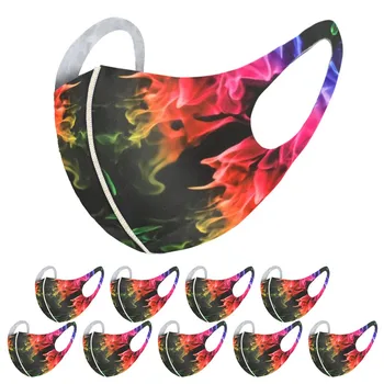 

Printing Windproof Masque Breathable Face Mask Reusable Mouth Cover Cloth Mouth Caps Washable Mouth Mask mondmaskers