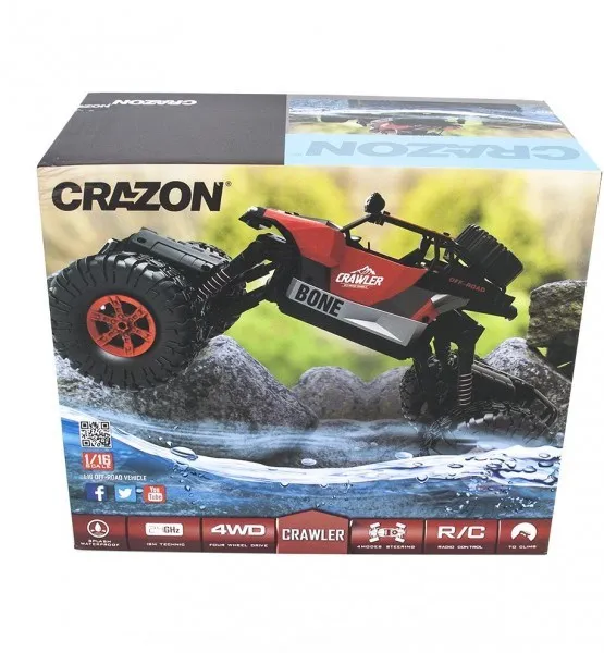 Радиоуправляемый краулер-амфибия Crazon Red Crawler 4WD 2.4G- 171602B