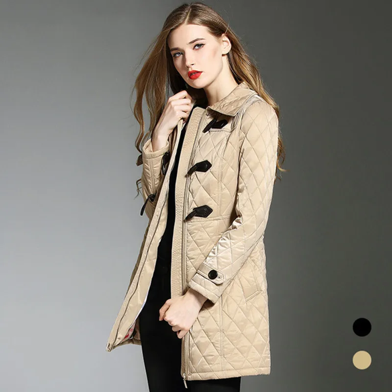 

Autumn and Winter New Women Parka Coat Women Windproof Cotton Jacket Warm Jacket New Collection of Designer