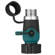 3/4 резьбовой шланг сплиттер латунный кран адаптер для орошения водопроводный соединитель клапан регулирует объем воды и переключатель 55X40X91 мм