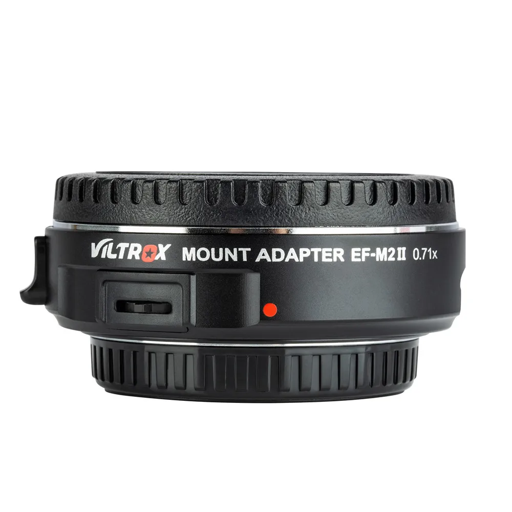 Viltrox EF-M2 II 0.71x Auto focus Lens Adapter for Canon EF mount lens to Panasonic Olympus M43 cameras GH4 GH5 GF6