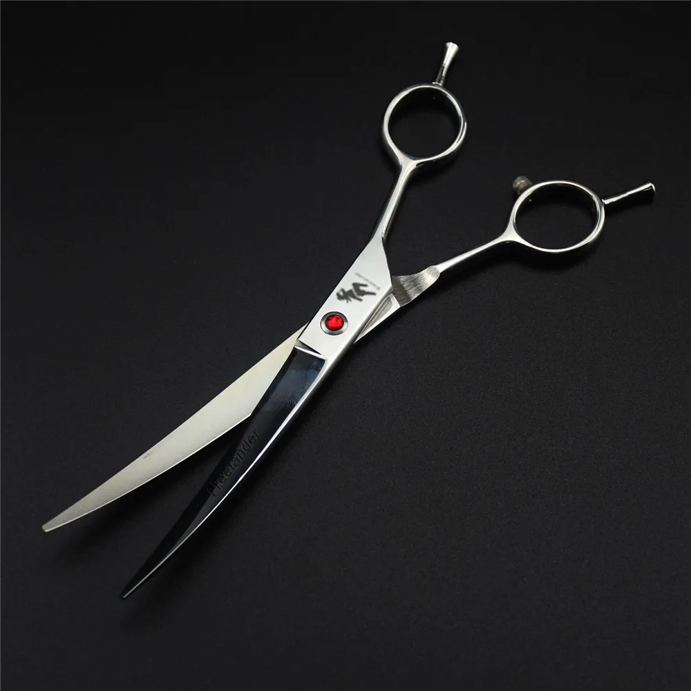 6/7/8/9 inch Curved Scissors for Cat Dog Grooming Hair Cutting