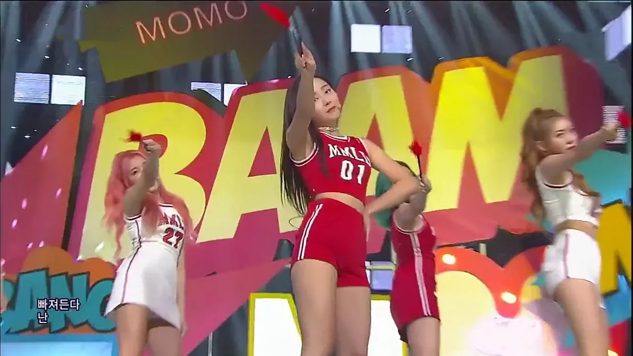 Kpop momoland jazz vestido de dança, fashion