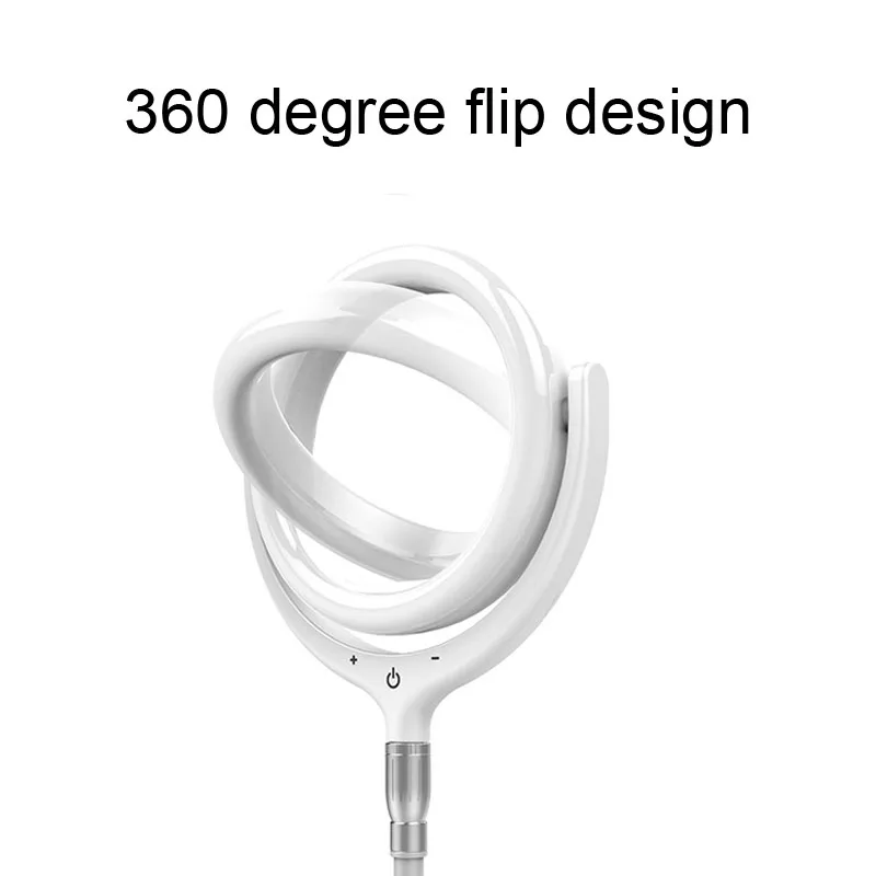  12inch Rotate 360 degrees Dimmable LED Selfie Ring Light ringlight Lamp Video Camera Phone Live Fil - 4000263559566