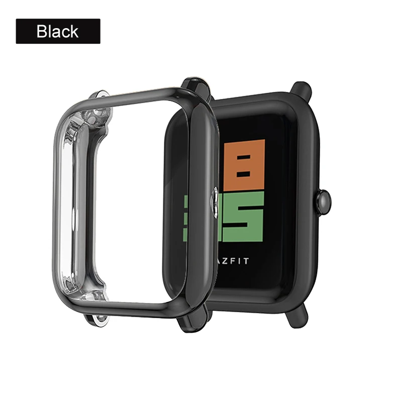 2в1 для Amazfit ремешок bip металлический чехол-браслет для Huami Amazfit bip защитная лента бампер ремешок умные часы аксессуары