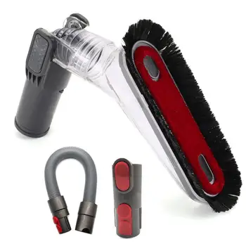 

Sucking Tool Adapter Hose Set Fit For Dyson Vacuum Cleaner DC59 DC61 DC62 Vacuum Cleaner Brush Head Round Dusting Brush