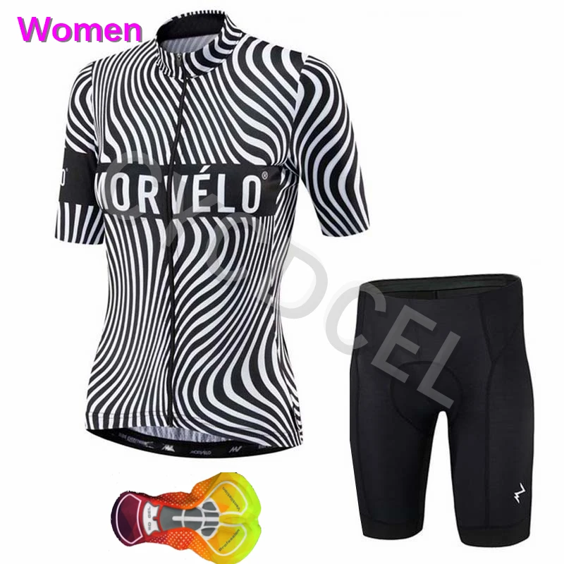 Cycling set 08 Летняя спортивная одежда для велоспорта Morvelo, Женская Профессиональная команда, Триатлон, одежда для горного велосипеда, одежда для велоспорта, Майо, Ropa Ciclismo mujer - Цвет: Cycling set 08