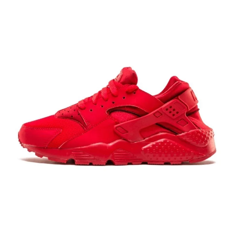 Оригинальные женские кроссовки для бега Nike Huarache, Нескользящие, спортивные, дышащие, открытый светильник, кроссовки#654275 - Цвет: 654275-600