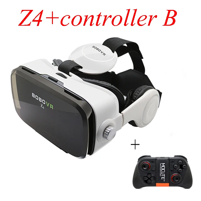 BOBOVR Z4 3D виртуальной реальности Гарнитура для очков виртуальной реальности стерео для смартфона гарнитура для очков виртуальной реальности стерео BOBO VR для 4-6 'мобильного телефона - Цвет: Z4-WH add 050